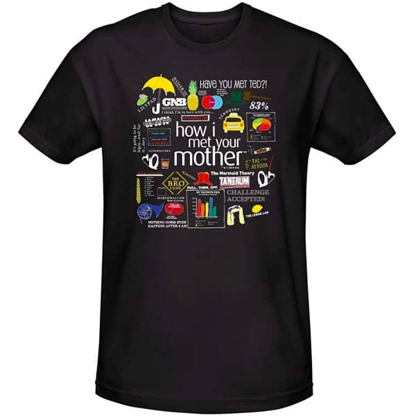 T-Shirt How i met your mother mashup