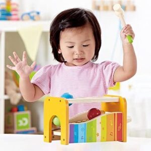 Xilofono Legno Per Bambini | 8 Note Con 2 Bacchette | Strumento Musicale Educativo | Giocattolo Ritmico - Foto 10